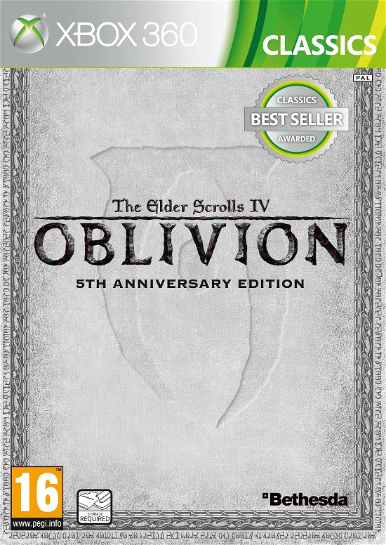 Cover for Bethesda · Elder Scrolls IV Oblivion 5th Anniversary Edition (X360) (2017)