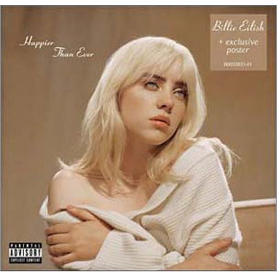 Cover for Billie Eilish · Happier Than Ever (CD) [Digipack] (2021)