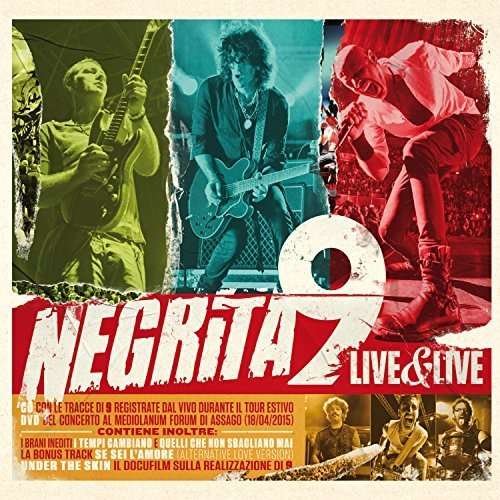 Cover for Negrita · 9: Live &amp; Live (CD) (2016)