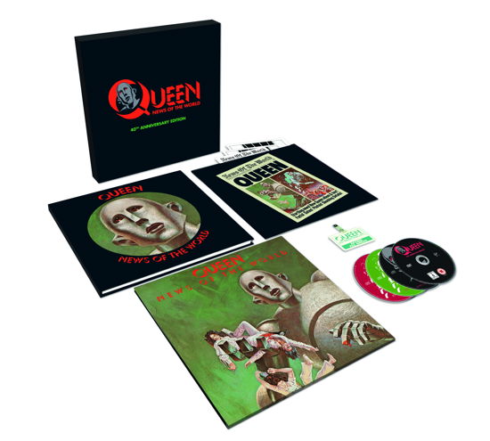 Cover for Queen · News of The World (Anniversary Edition) (CD/LP/DVD) [Anniversary Deluxe edition] (2017)