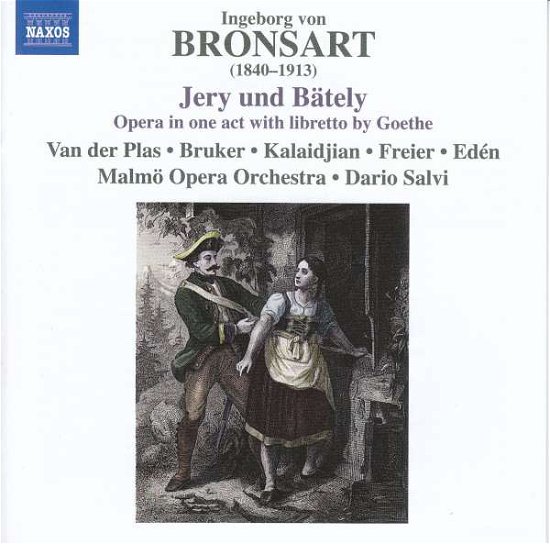 Cover for Malmo Opera Orch / Salvi · Ingeborg Von Bronsart: Jery Und Bately - Opera In One Act With Libretto By Goethe (CD) (2020)