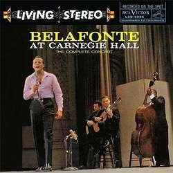 Cover for Harry Belafonte · Belafonte At Carnegie Hall (VINYL) (2018)