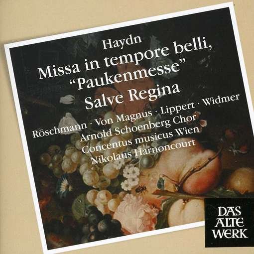 Missa in Tempore Belli / Salve Regina - Haydn / Concentus Musicus Wien / Harnoncourt - Musik - WEA - 0825646604678 - 31. juli 2012