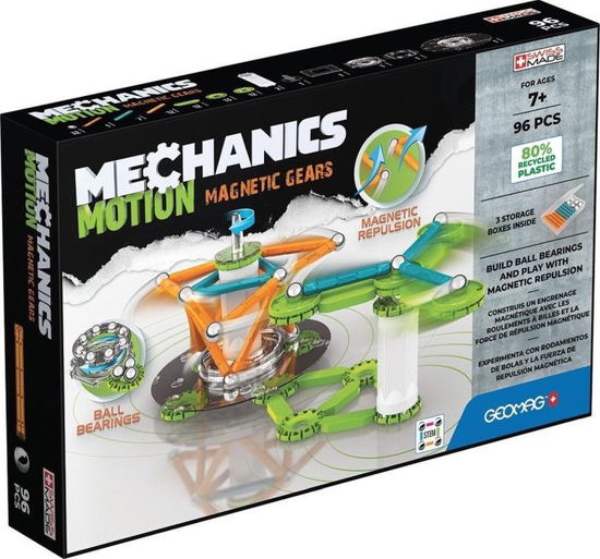 Geomag Mechanics Motion RE 2Magnetic Gears 96dlg. - Geomag - Merchandise - Geomag - 0871772007678 - 