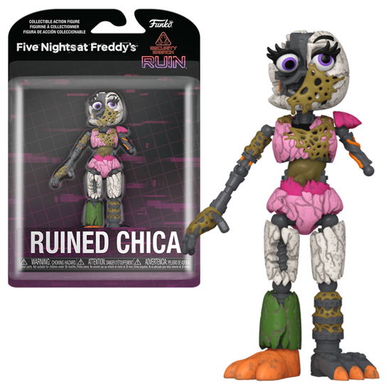 Action Figure Five Nights at Freddys Ruin Chica - Funko Action Figure - Gadżety - Funko - 0889698724678 - 30 sierpnia 2024