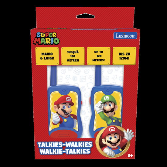 Super Mario - Walkie Talkie (120 M) (20217) - Lexibook - Gadżety -  - 3380743085678 - 