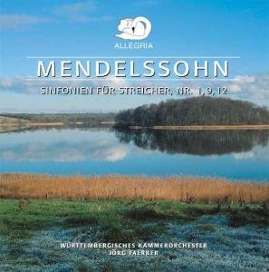 Cover for Felix Mendelssohn · Chamber Symphonies (CD) (2012)