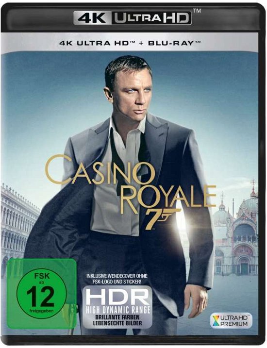 Cover for Keine Informationen · James Bond-casino Royale (4K UHD Blu-ray) (2020)