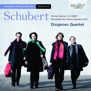 Schubert: String Quartets Vol.6 - Diogenes Quartet - Musik - BRILLIANT CLASSICS - 5028421944678 - 20. maj 2016