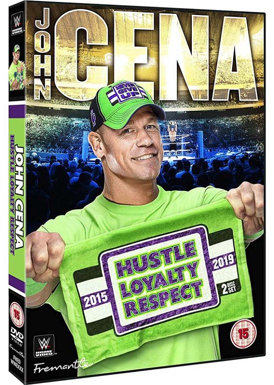 Cover for Wwe John Cena  Hustle Loyalty Re · WWE - John Cena Hustle, Loyalty, Respect (DVD) (2019)