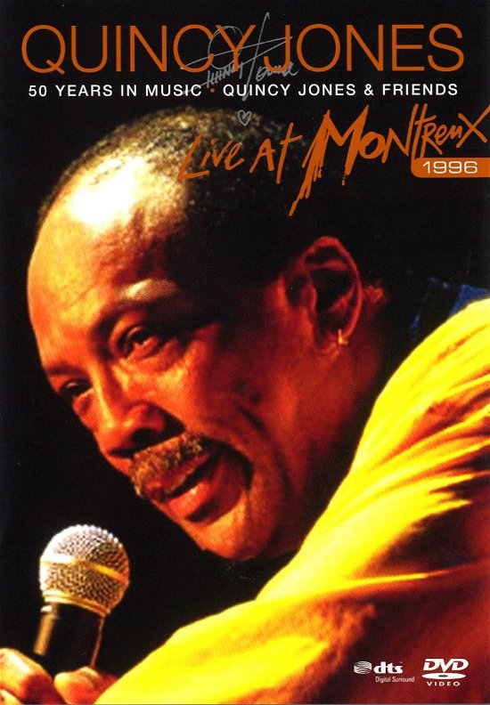 Cover for Quincy Jones · 50 Years in Music - Live in Montreux 1996 (DVD) (2019)
