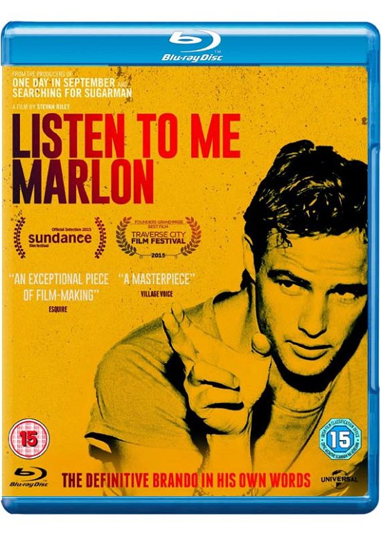 Listen to Me Marlon - Documentary - Elokuva - UNIVERSAL PICTURES - 5053083058678 - maanantai 30. marraskuuta 2015