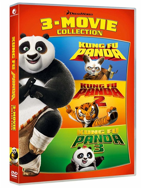 Cover for Kung Fu Panda 1-3 Collection ( · Kung Fu Panda 1-3 Collection (DVD) (2024)
