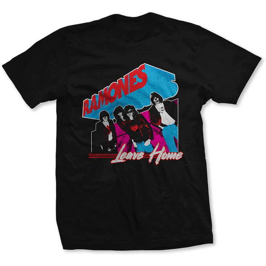 Ramones Unisex T-Shirt: Leave Home - Ramones - Merchandise -  - 5056170696678 - June 10, 2024