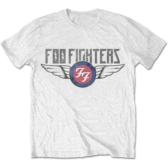 Foo Fighters Unisex T-Shirt: Flash Wings (XXXX-Large) - Foo Fighters - Koopwaar -  - 5056561043678 - 