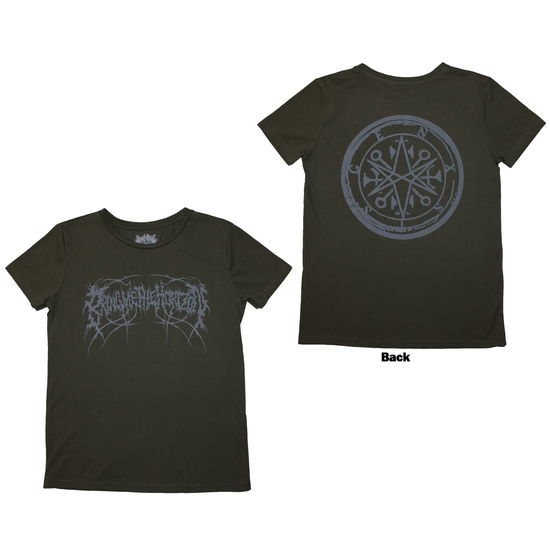 Bring Me The Horizon · Bring Me The Horizon Ladies T-Shirt: Metal Logo Genxsis (Back Print) (T-shirt) [size S] (2024)