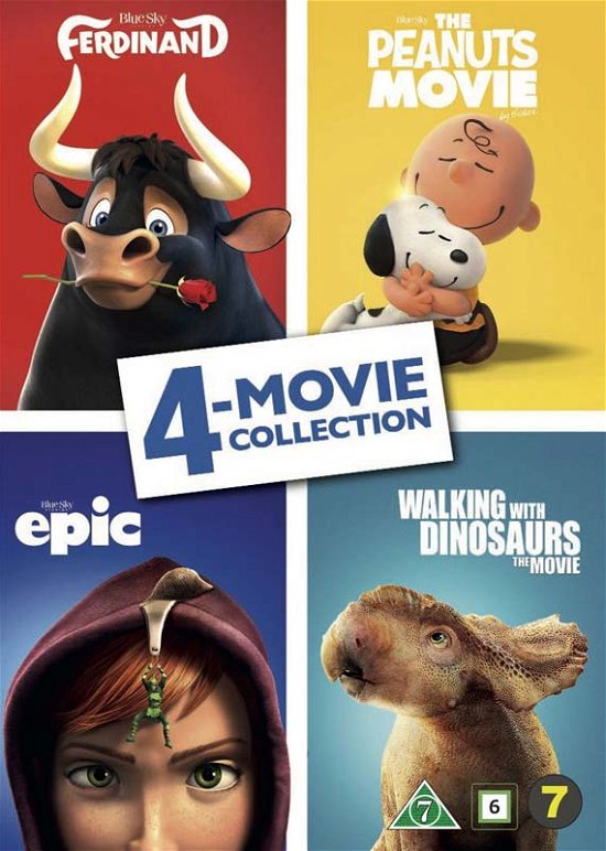 Ferdinand / Peanuts / Epic / Walking with Dinosaurs -  - Elokuva -  - 7340112748678 - maanantai 15. huhtikuuta 2019