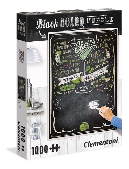 Cover for Puzzle 1000 Pz · Puzzle 1000 Pz - Black Board - Cheers (MERCH)