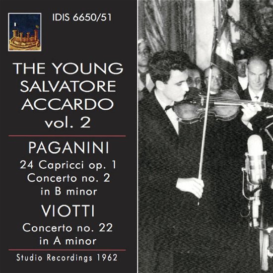 Cover for Paganini / Accardo / Boncompagni · Young Salvatore Accardo (CD) (2013)