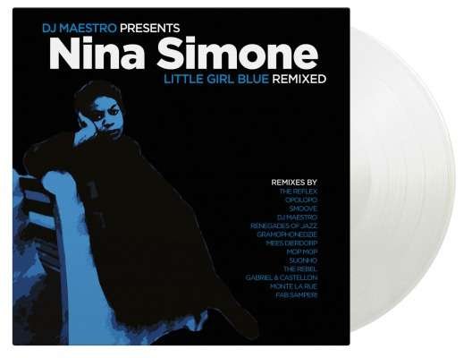 Cover for Nina Simone &amp; DJ Maestro · Little Girl Blue Remixed (2lp Coloured) (LP) [Limited edition] (2020)