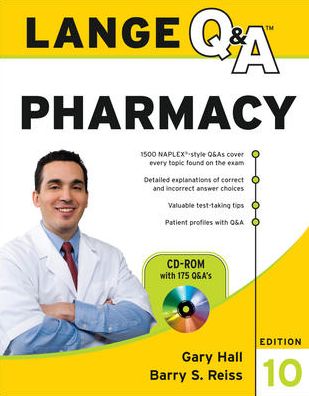 Cover for Gary Hall · Lange Q&amp;A Pharmacy, Tenth Edition - LANGE Q&amp;A (Book) (2011)