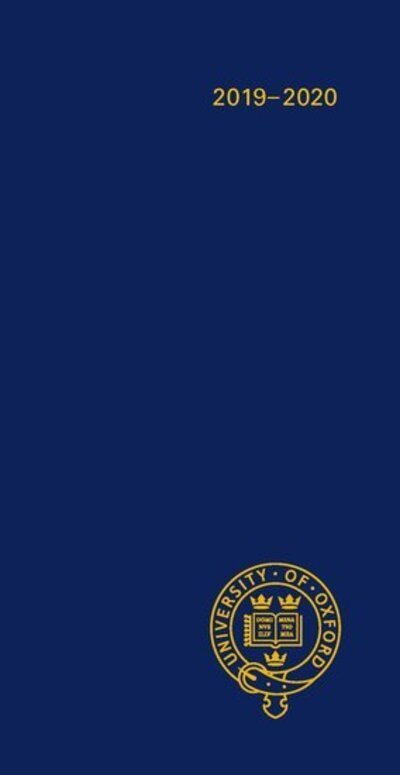 Cover for Oxford · Oxford University Pocket Diary 2019-2020 (Hardcover Book) (2019)