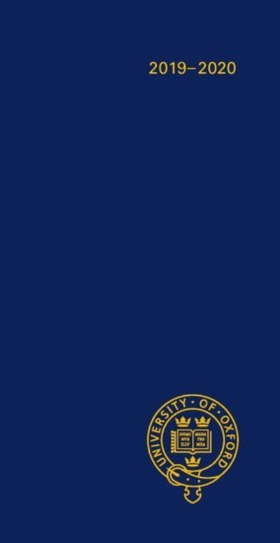 Cover for Oxford · Oxford University Pocket Diary 2019-2020 (Innbunden bok) (2019)