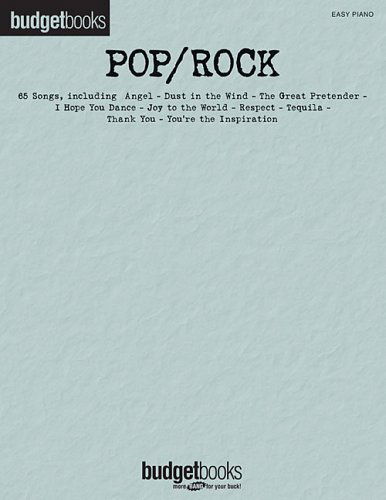 Cover for Hal Leonard Corporation · Pop / Rock: Easy Piano Budget Books (Paperback Book) (2004)