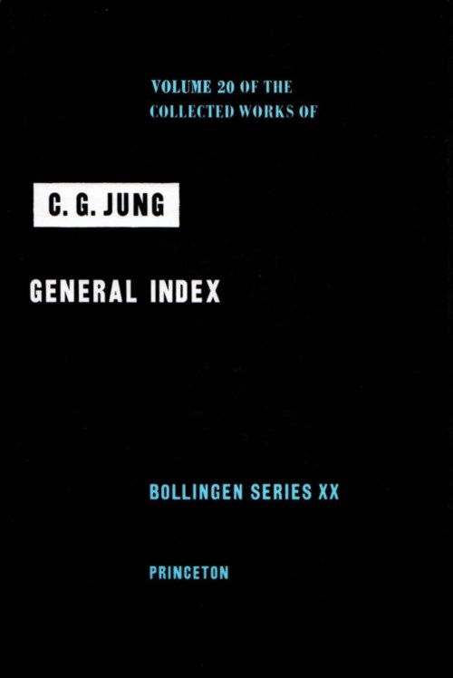 Cover for C. G. Jung · The Collected Works of C.G. Jung (General Index) - Collected Works of C.G. Jung (Hardcover Book) (1979)