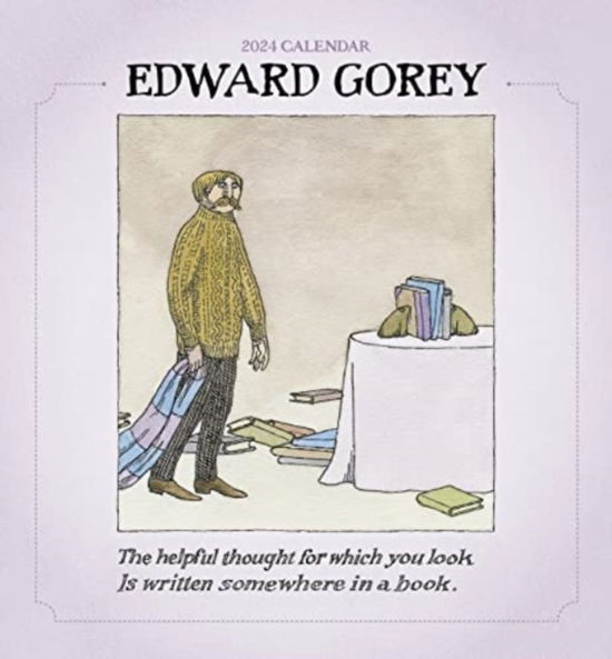 Cover for Edward Gorey · Edward Gorey 2024 Mini Wall Calendar (Paperback Book) (2023)