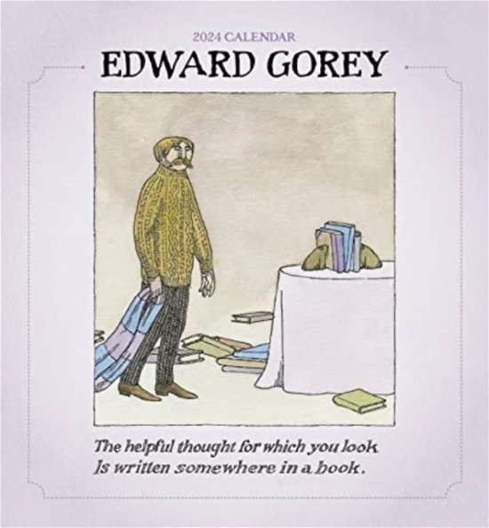 Cover for Edward Gorey · Edward Gorey 2024 Mini Wall Calendar (Paperback Bog) (2023)