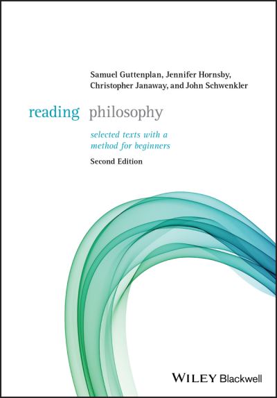 Cover for Guttenplan, Samuel (Birkbeck College, London) · Reading Philosophy: Selected Texts with a Method for Beginners - Reading Philosophy (Paperback Book) (2021)
