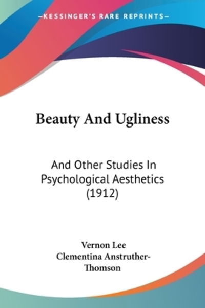 Cover for Vernon Lee · Beauty And Ugliness (Paperback Book) (2009)