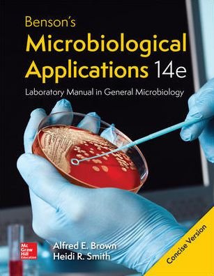 Cover for Alfred Brown · Bound Version for Benson's Microbiological Applications Laboratory Manual: Concise Version (Paperback Book) (2016)