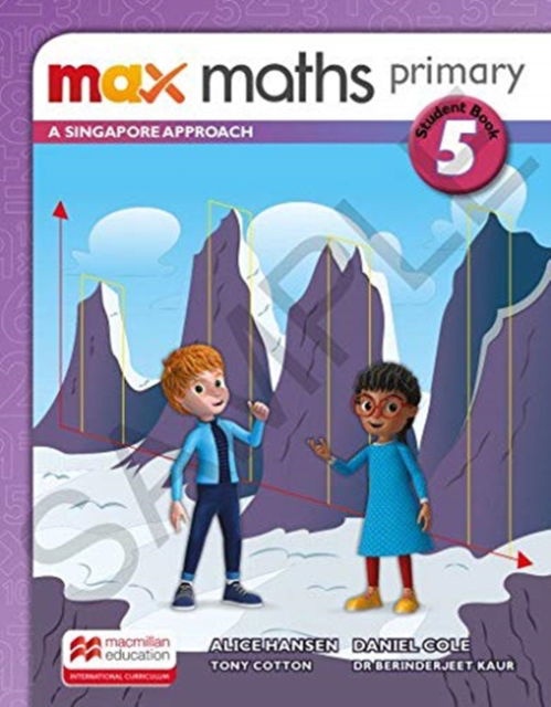 Cover for Max Maths Primary A Singapore Approach Grade 5 Student Book (Paperback Book) (2018)