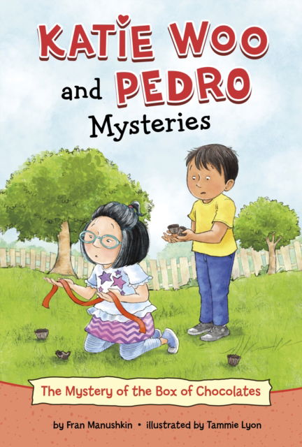 Cover for Fran Manushkin · The Mystery of the Box of Chocolates - Katie Woo and Pedro Mysteries (Hardcover Book) (2024)