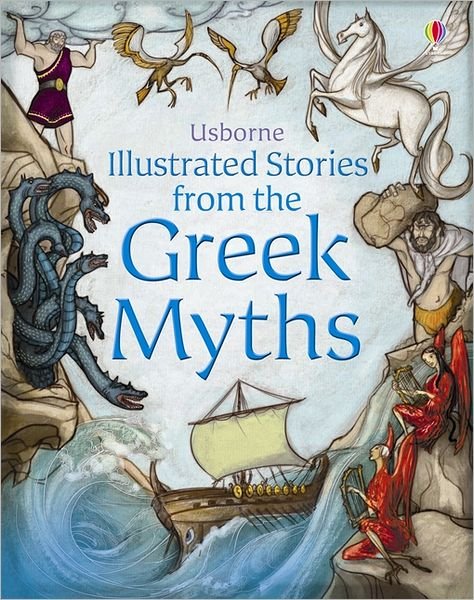 Cover for Lesley Sims · Illustrated Stories from the Greek Myths - Illustrated Story Collections (Innbunden bok) (2011)