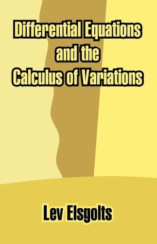 Cover for Lev Elsgolts · Differential Equations and the Calculus of Variations (Paperback Book) (2003)