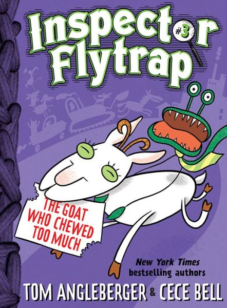 Inspector Flytrap in the Goat Who Chewed Too Much - Inspector Flytrap - Tom Angleberger - Bøker - Abrams - 9781419709678 - 10. januar 2017