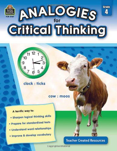 Cover for Ruth Foster · Analogies for Critical Thinking Grd 4 (Paperback Book) (2011)