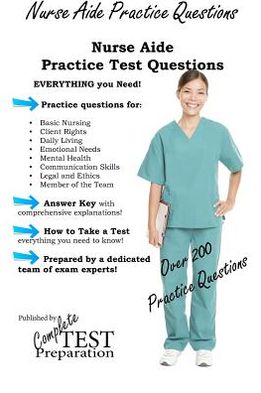 Cover for Complete Test Preparation Team · Nurse Aide Practice Questions (Paperback Book) (2012)