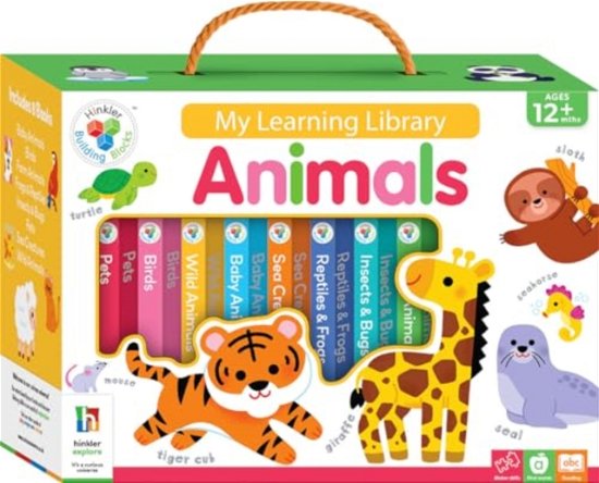 Cover for Hinkler Pty Ltd · Building Blocks Learning Library: Animals - Learning Library (Taschenbuch) (2022)