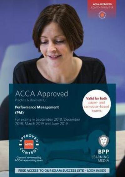 Cover for BPP Learning Media · ACCA Performance Management: Practice and Revision Kit (Pocketbok) (2018)