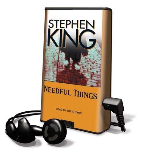 Cover for Stephen King · Needful Things [with Earbuds] (Playaway Adult Fiction) (MISC) (2009)