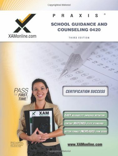 Cover for Sharon a Wynne · Praxis School Guidance and Counseling 0420 Teacher Certification Test Prep Study Guide (Paperback Book) [Third Edition, New edition] (2011)