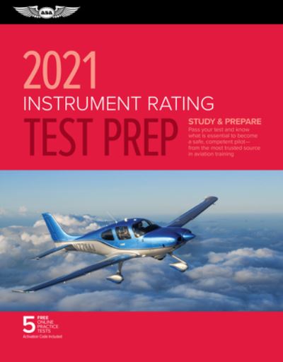 Cover for Asa Test Prep Board · Instrument Rating Test Prep 2021 (Paperback Book) (2020)