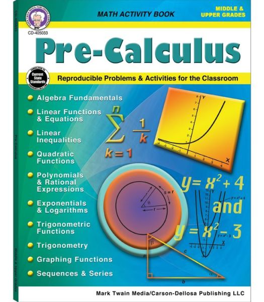 Cover for Robert Sadler · Pre-Calculus Workbook (Paperback Book) (2019)