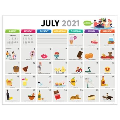 Cover for Tf Publishing · Cal 2022- Every Day's a Holiday Academic Year Desk Pad (Calendar) (2021)