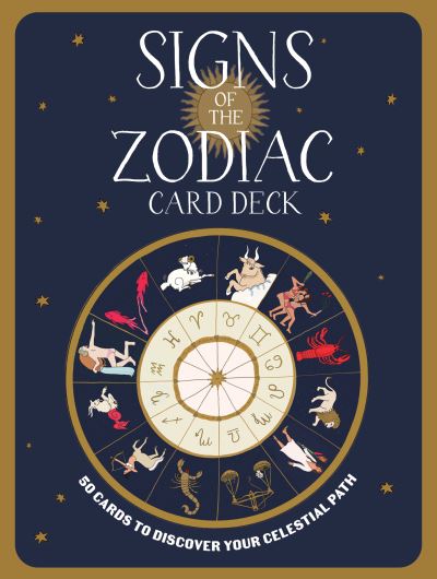 Cover for Carlota Santos · Signs of the Zodiac Card Deck: 50 Cards to Discover Your Celestial Path - Workman Card Decks (Flashcards) (2022)