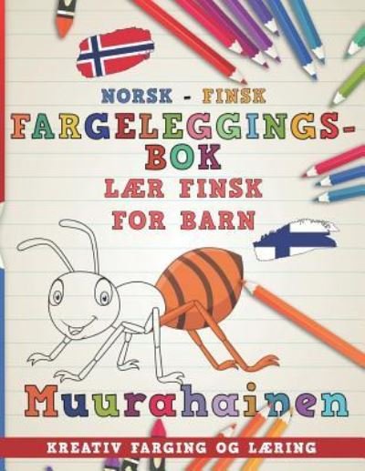 Cover for Nerdmediano · Fargeleggingsbok Norsk - Finsk I L (Paperback Bog) (2018)